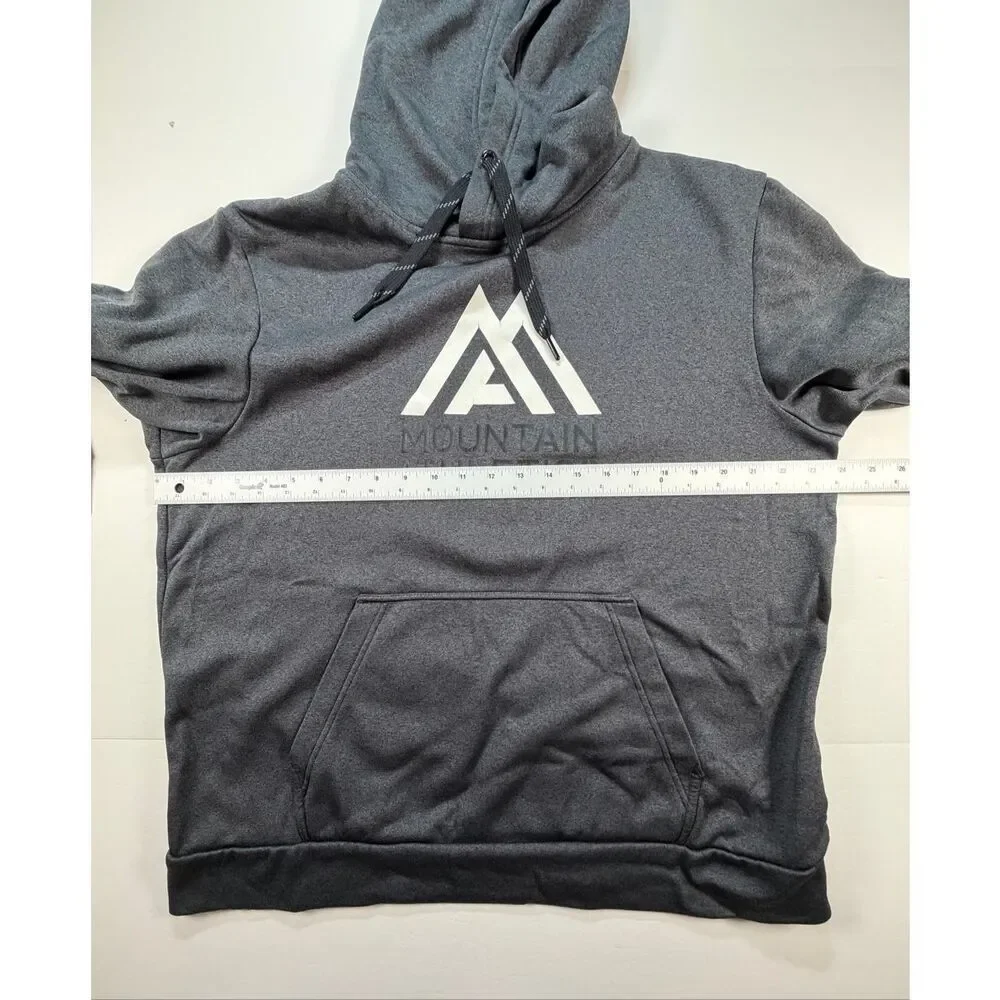 The North Face Hoodie Mountain Athletics Gray Pullover Sweatshirt Size Large Men